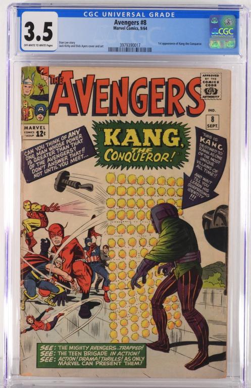 Marvel Comics Avengers #8 CGC 3.5 (1 of 2)