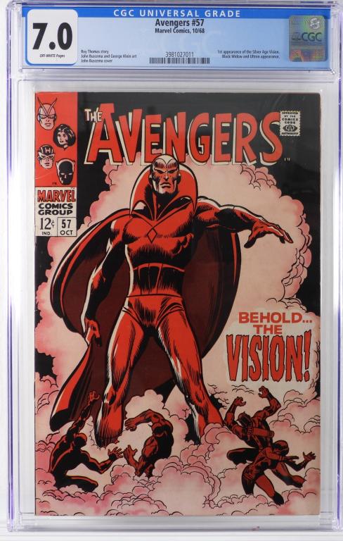 Marvel Comics Avengers #57 CGC 7.0 (1 of 2)