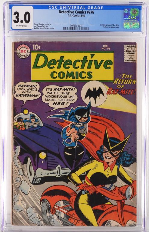 DC Comics Detective Comics #276 CGC 3.0 (1 of 2)