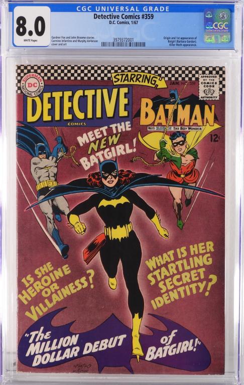 DC Comics Detective Comics #359 CGC 8.0 (1 of 2)