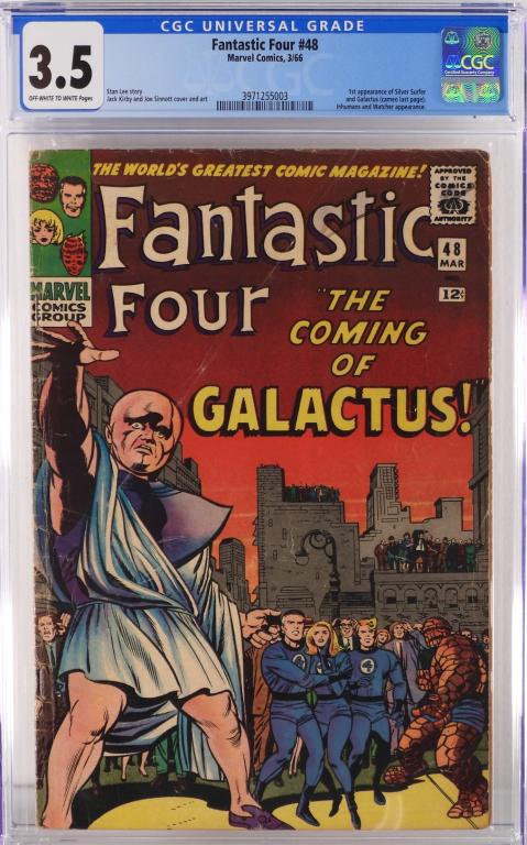 Marvel Comics Fantastic Four #48 CGC 3.5 (1 of 2)