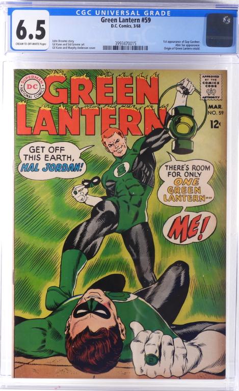 DC Comics Green Lantern #59 CGC 6.5 (1 of 2)