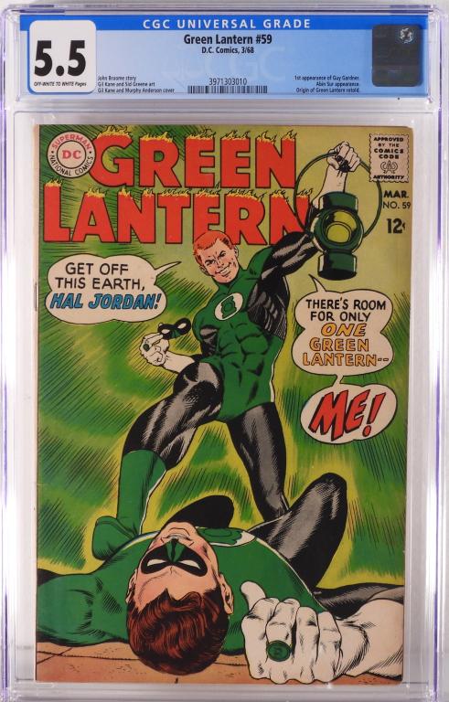 DC Comics Green Lantern #59 CGC 5.5 (1 of 2)