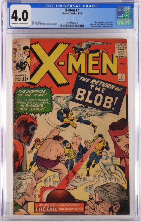 Marvel Comics X-Men #7 CGC 4.0 (1 of 2)
