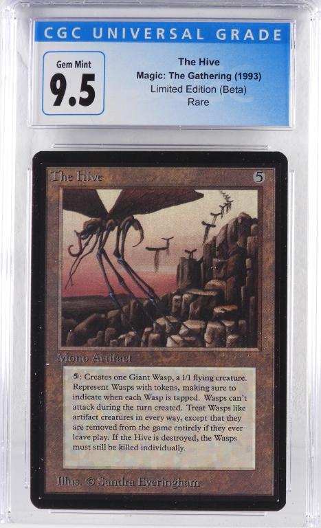1993 Magic The Gathering Beta The Hive CGC 9.5 (1 of 2)