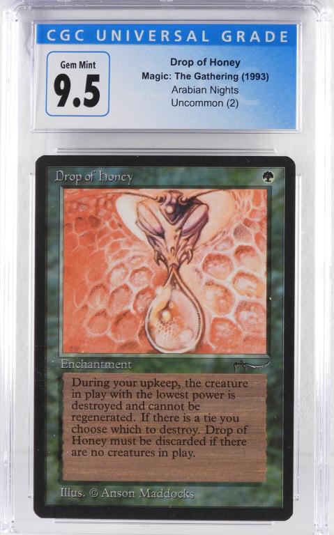 1993 MTG Arabian Nights Drop of Honey CGC 9.5 (1 of 2)
