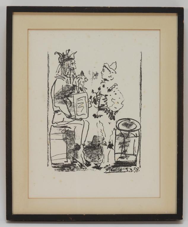 Pablo Picasso Little Gallery Lithograph (1 of 5)
