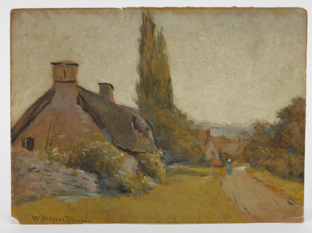 William Staples Drown Miniature Landscape Painting (1 of 4)