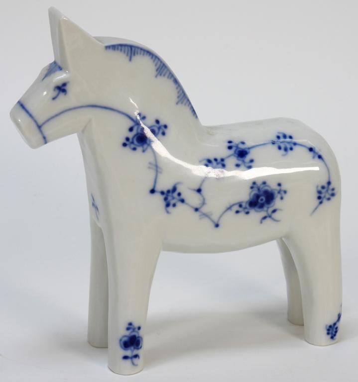 Royal Copenhagen Dala Horse Porcelain Sculpture (1 of 6)