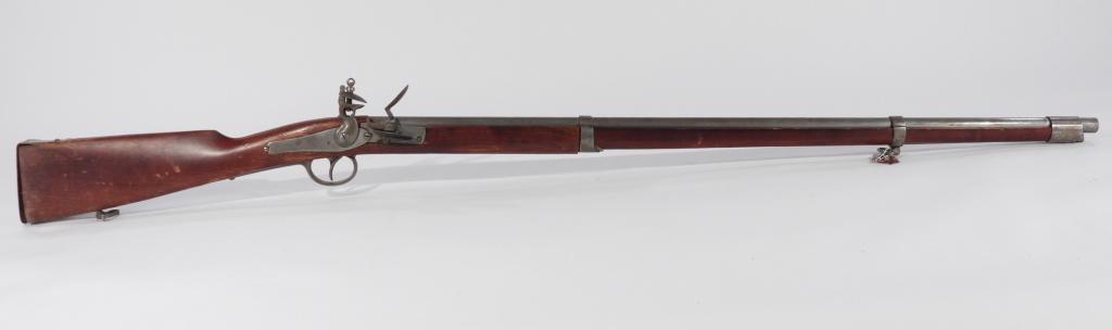 Belgian Decorative Replica Military Rifle: ,Belgium,20th Century Decorative rifle with red finish made in the 20th century used by military members for parades. As this is a replica and decorative piece it is unadvisable to use. Wood, metal, O