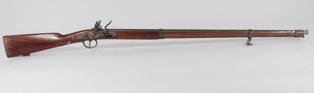 Belgian Decorative Replica Military Rifle: ,Belgium,20th Century Decorative rifle made in the 20th century used by military members for parades. As this is a replica and decorative piece it is unadvisable to use. Wood, metal, Overall length 53