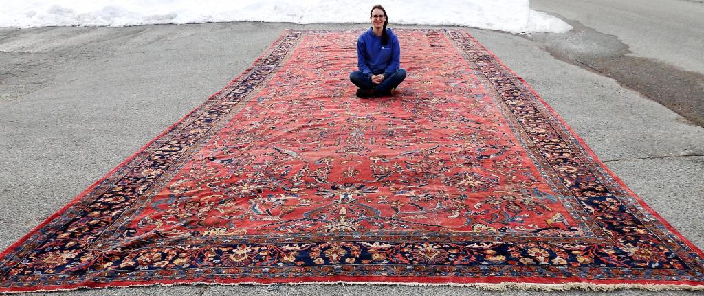 Palace Size Mahajoran Sarouk Rug (1 of 9)