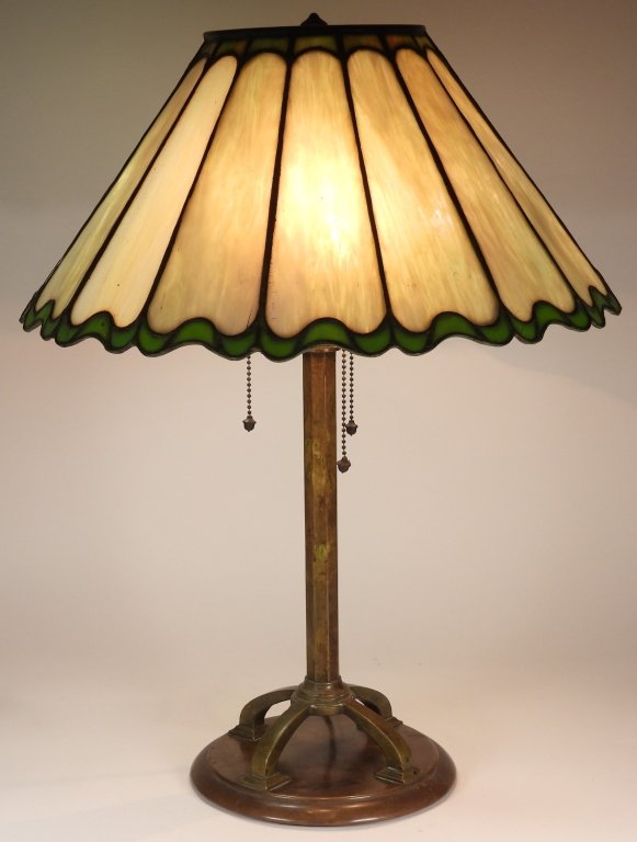 Duffner & Kimberly Leaded Glass Table Lamp (1 of 12)