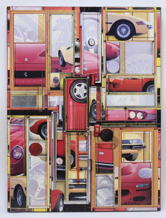Roderick Slater Ferrari Mixed Media Painting (1 of 7)