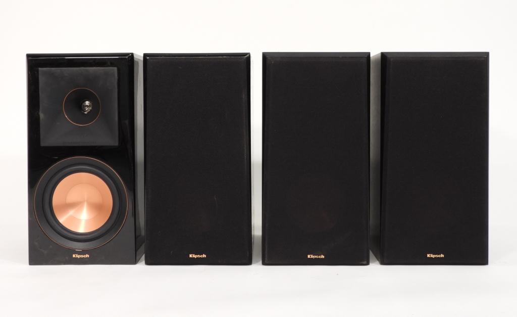 4PC Klipsch RP 600M Bookshelf Speakers (1 of 7)