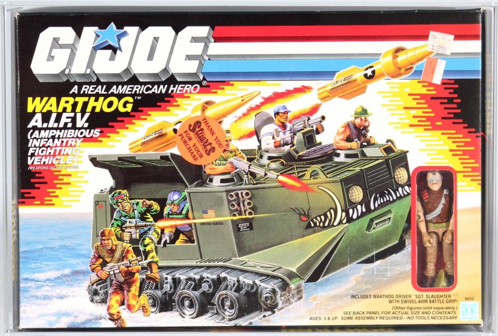 1988 Hasbro GI Joe ARAH Warthog AIFV Sealed CAS 85 (1 of 4)