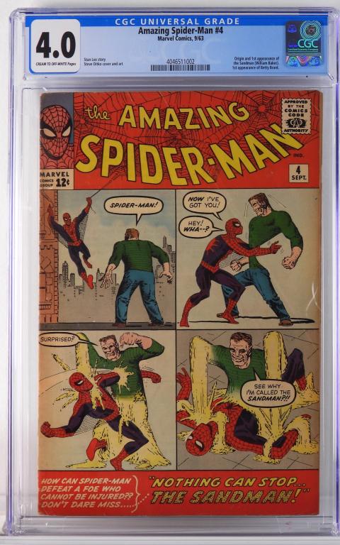 Marvel Comics Amazing Spider-Man #4 CGC 4.0 (1 of 2)