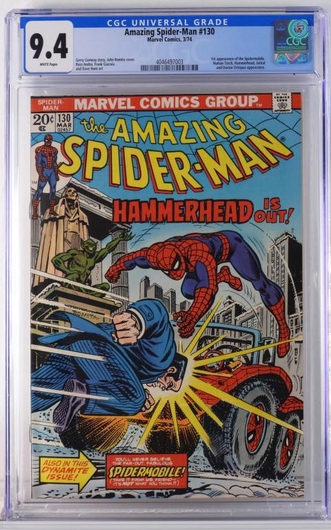 Marvel Comics Amazing Spider-Man #130 CGC 9.4 (1 of 2)