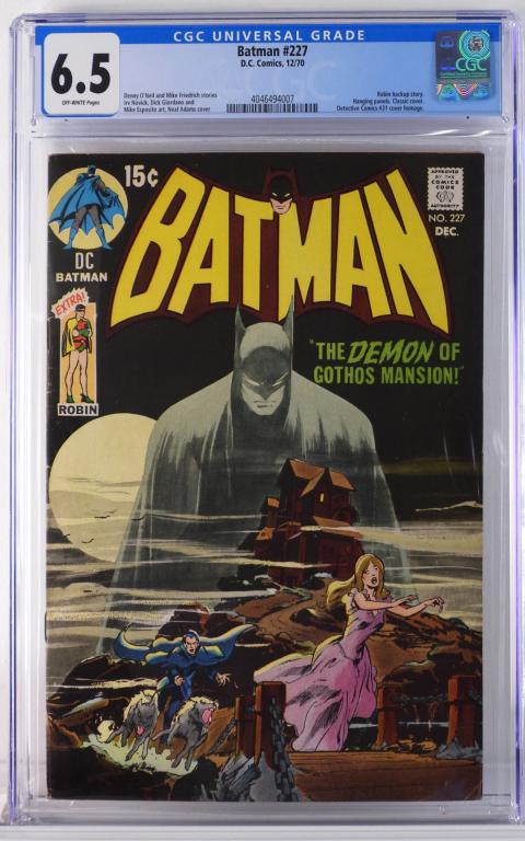 DC Comics Batman #227 CGC 6.5 (1 of 2)