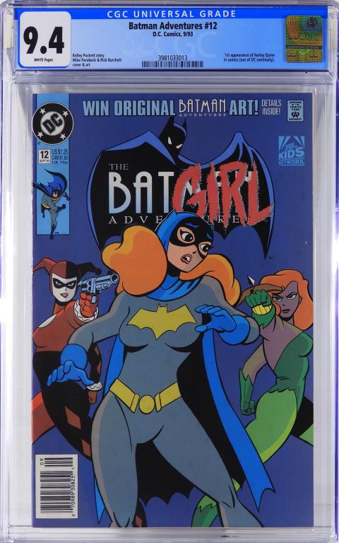 DC Comics Batman Adventures #12 CGC 9.4 Newsstand (1 of 2)