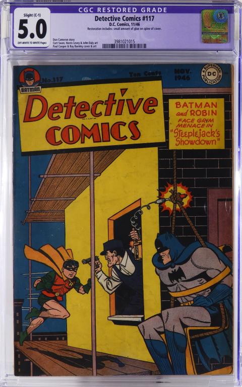 DC Comics Detective Comics #117 CGC 5.0 (1 of 2)