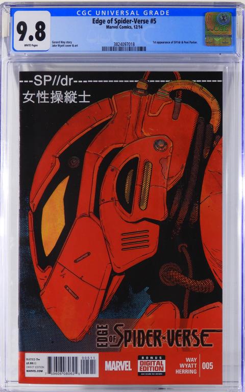 Marvel Comics Edge of Spider-Verse #5 CGC 9.8 (1 of 2)
