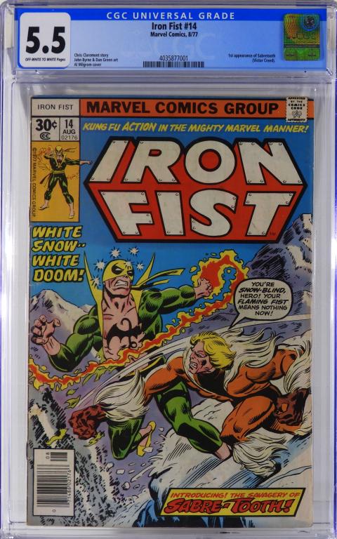 Marvel Comics Iron Fist #14 CGC 5.5 (1 of 2)