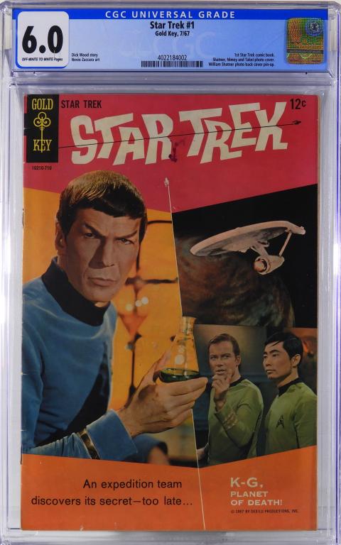 Gold Key Comics Star Trek #1 CGC 6.0 (1 of 2)