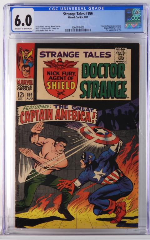 Marvel Comics Strange Tales #159 CGC 6.0 (1 of 2)