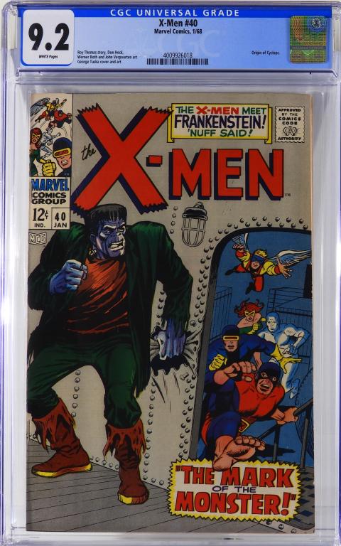 Marvel Comics X-Men #40 CGC 9.2 (1 of 2)