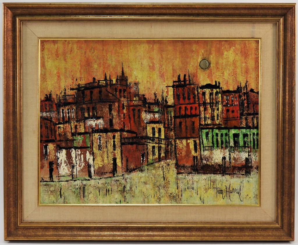Tomas Harris Abstract Cityscape Painting (1 of 5)