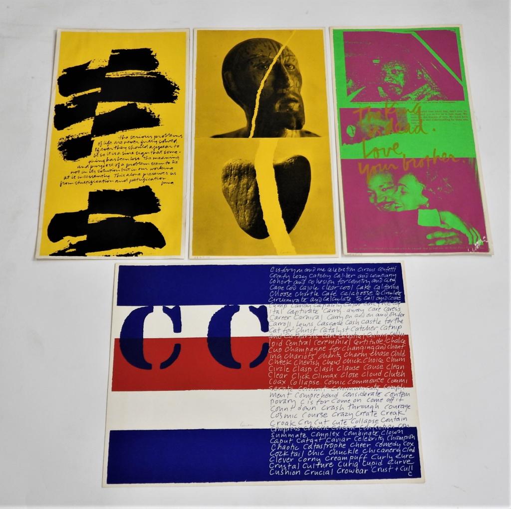 4PC Sister Mary Corita Kent Serigraphs (1 of 12)