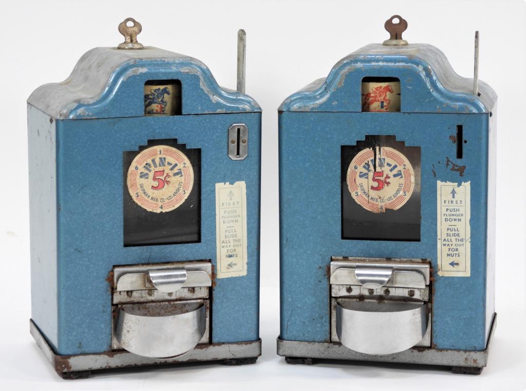 2PC Shipman Mfg. Co. Spin It Trade Simulator (1 of 10)