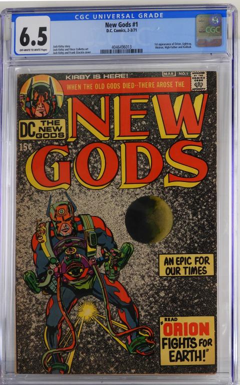 DC Comics New Gods #1 CGC 6.5 (1 of 2)