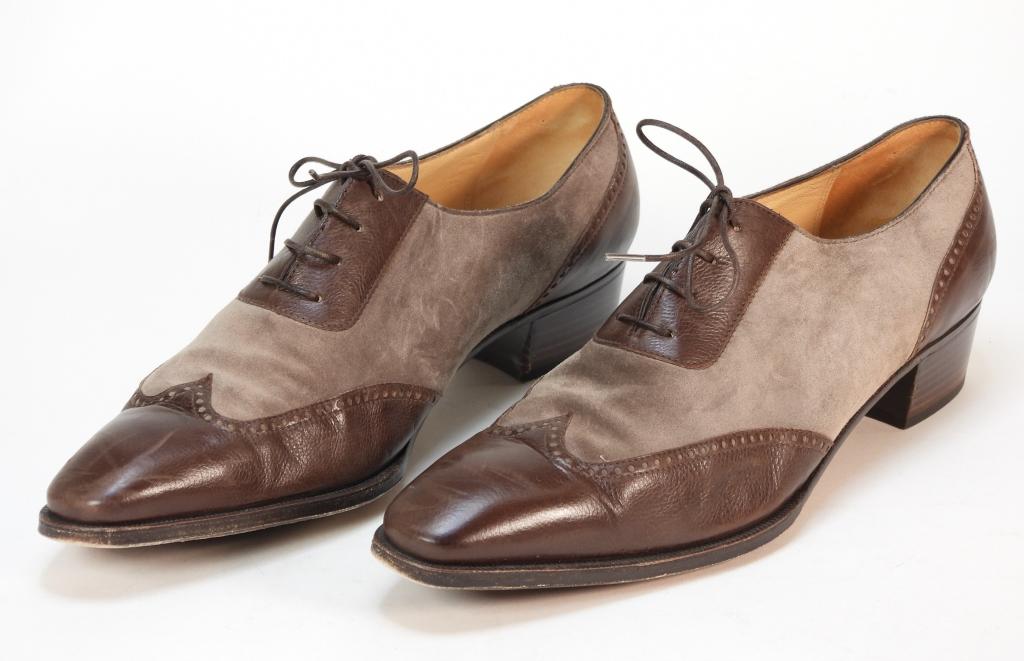 Gravati Suede & Leather Oxford Shoes size 10m (1 of 5)