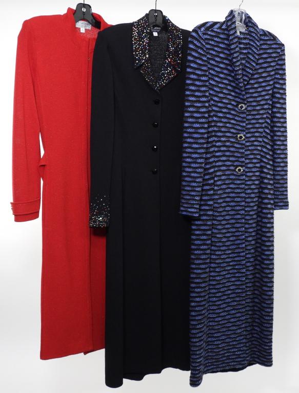 3PC St. John Knit Overcoats size 10 (1 of 11)