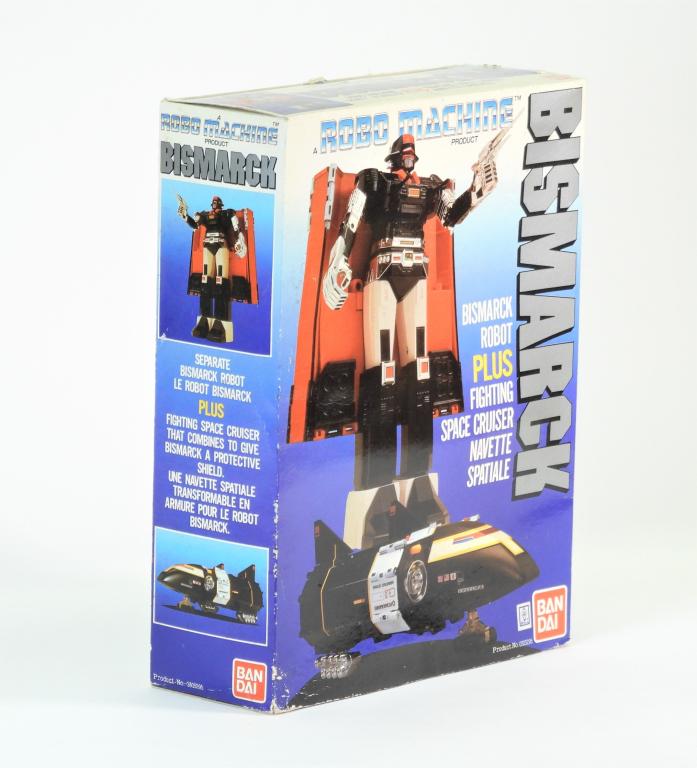 1986 European Bandai Robo Machine Bismarck Unused (1 of 9)