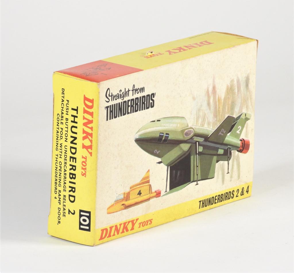 1967 Dinky Toys Thunderbirds 2 4 1st Ver. Green