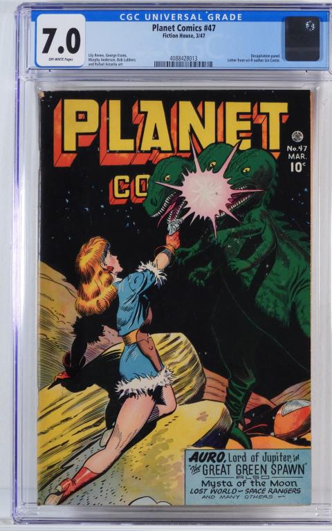 Fiction House Planet Comics #47 CGC 7.0 (1 of 2)