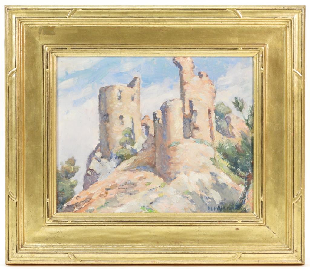 Howard Logan Hildebrandt Castle Landscape Painting (1 of 10)