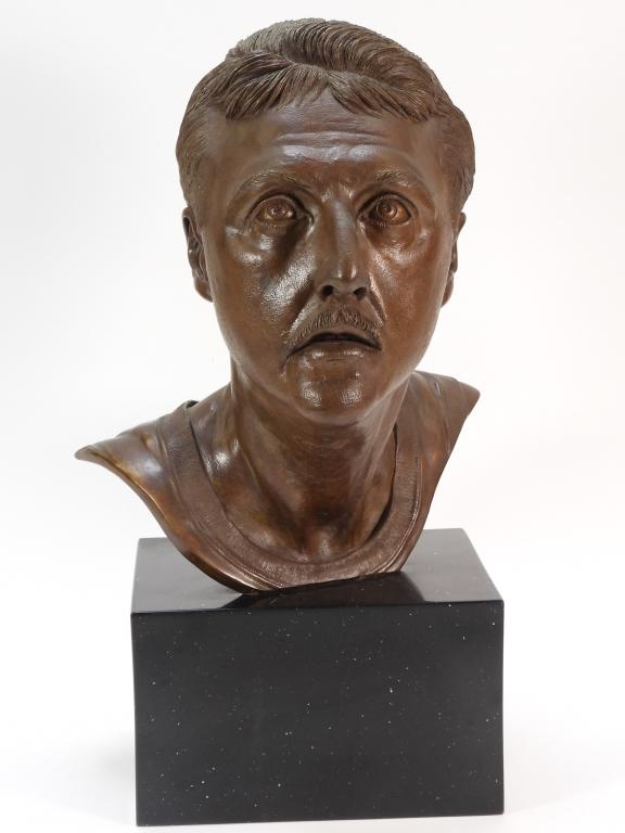 Armand LaMontagne Life Size Larry Bird Bronze Bust (1 of 12)
