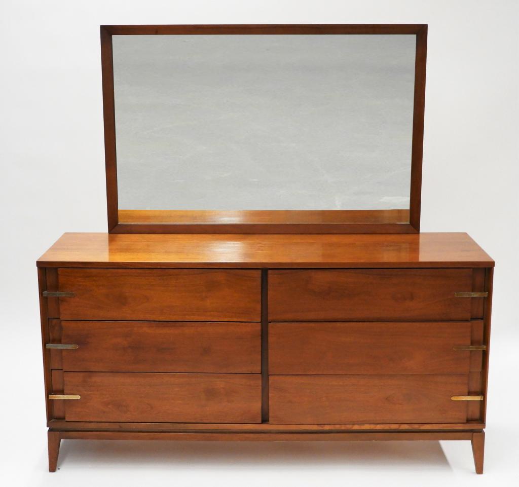 MCM Fine Design Modern Wood Dresser w/ Mirror (1 of 7)