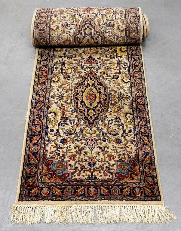 Middle Eastern Botanical Carpet Rug Runner (1 of 7)