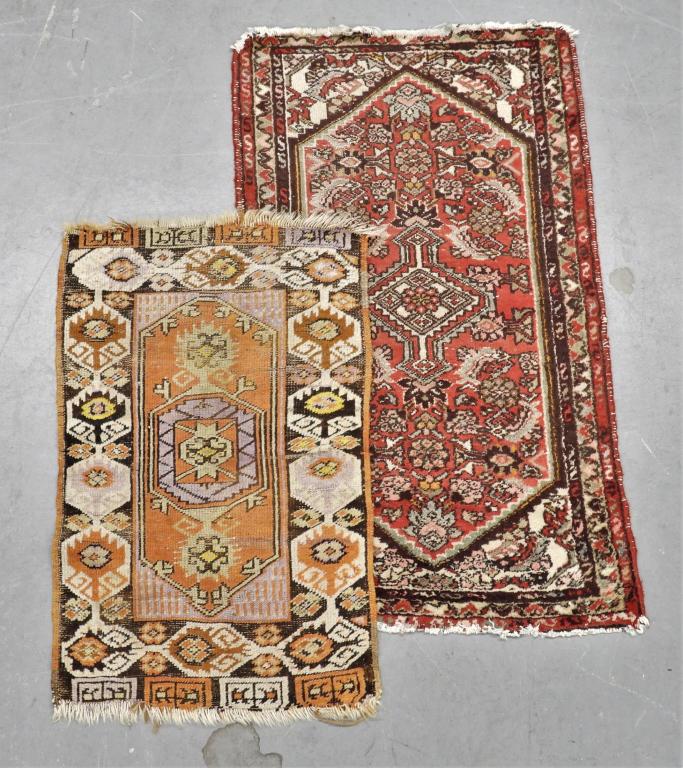 2PC Turkish Oushak And Other Throw Rugs (1 of 9)