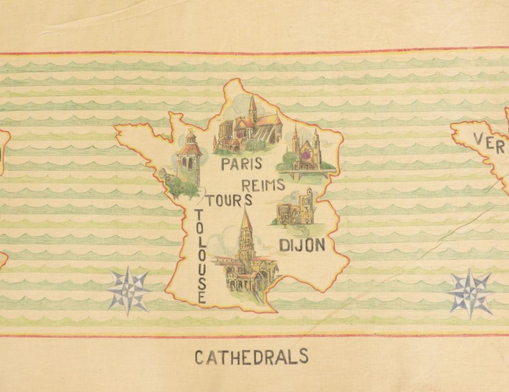 Frank Lengel French Textile Map (1 of 12)
