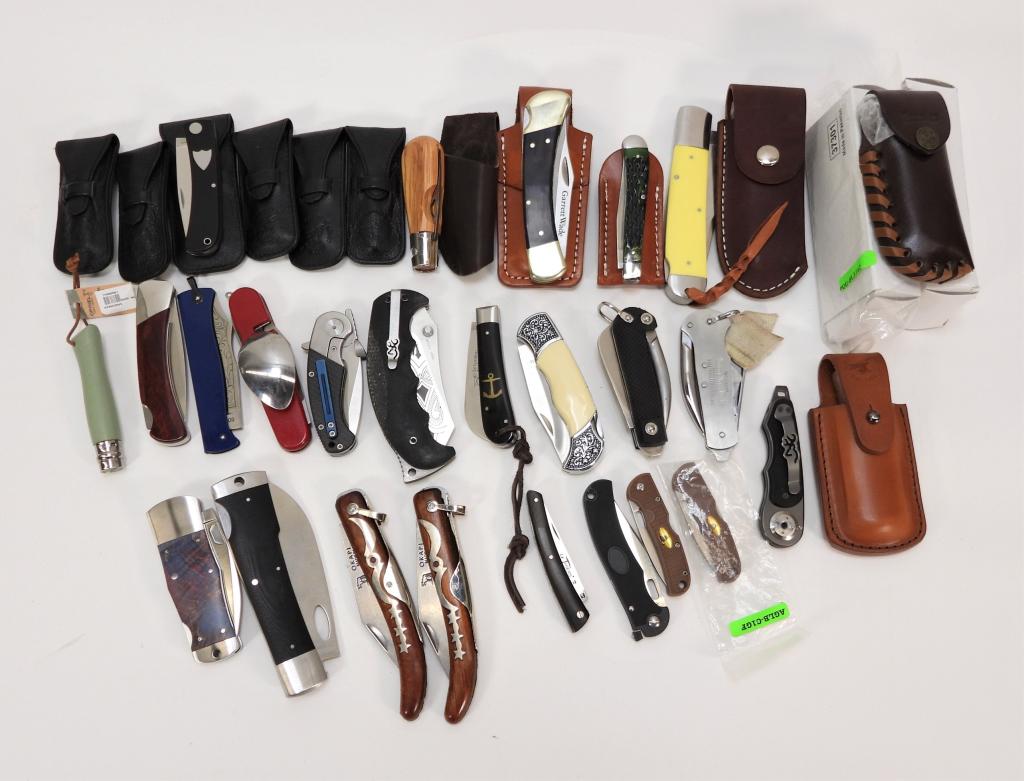 33PC Assorted Utility & Pocket Knives NOS (1 of 12)
