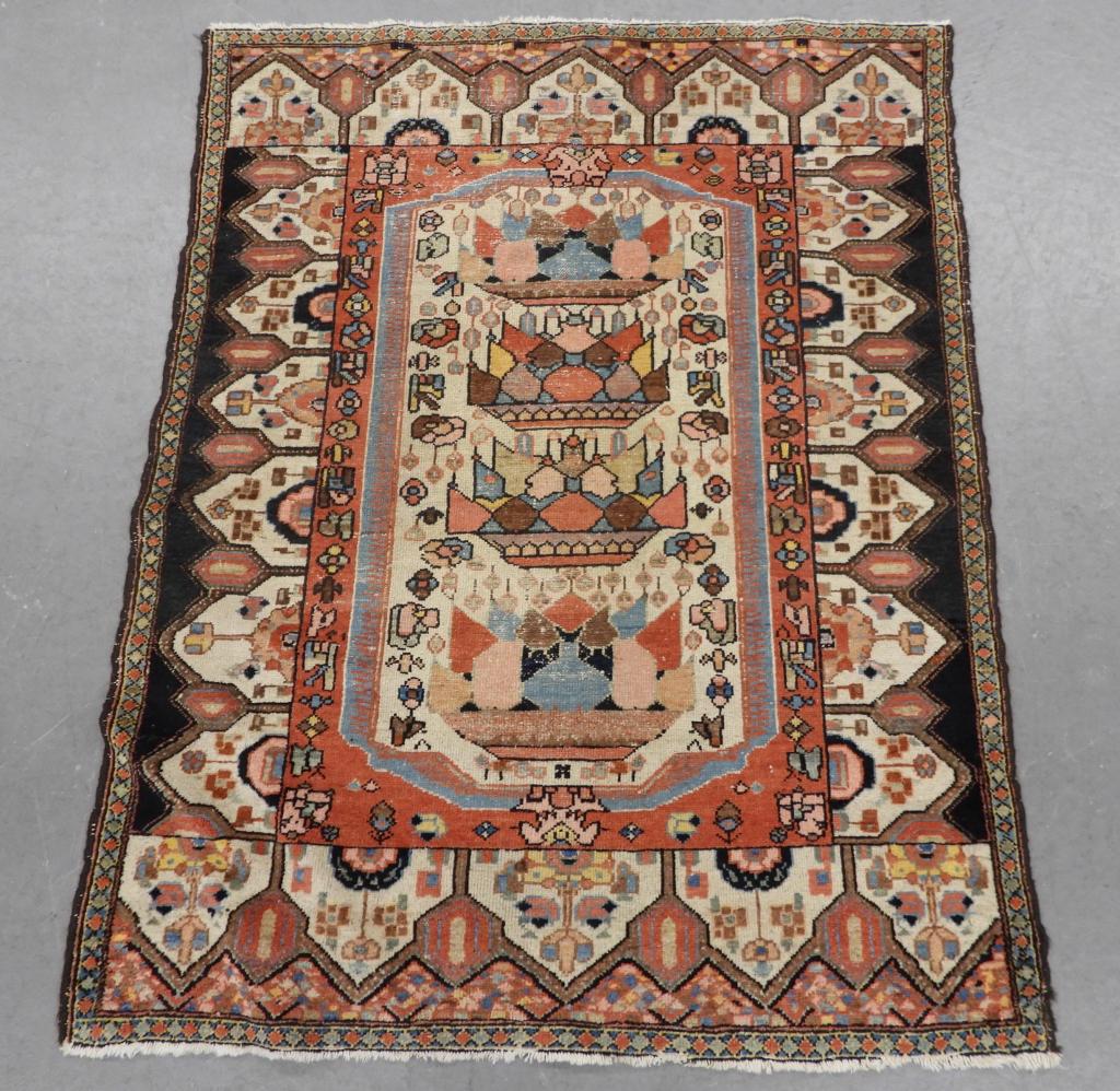 Unusual Middle Eastern Rug (0423) on Jan 09, 2023 Bruneau & Co
