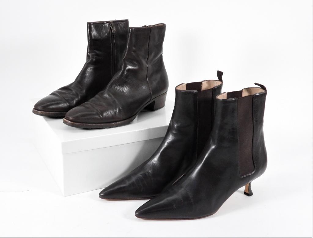 2PR Gravati & Manolo Blahnik Boots Size 10-40 (1 of 7)