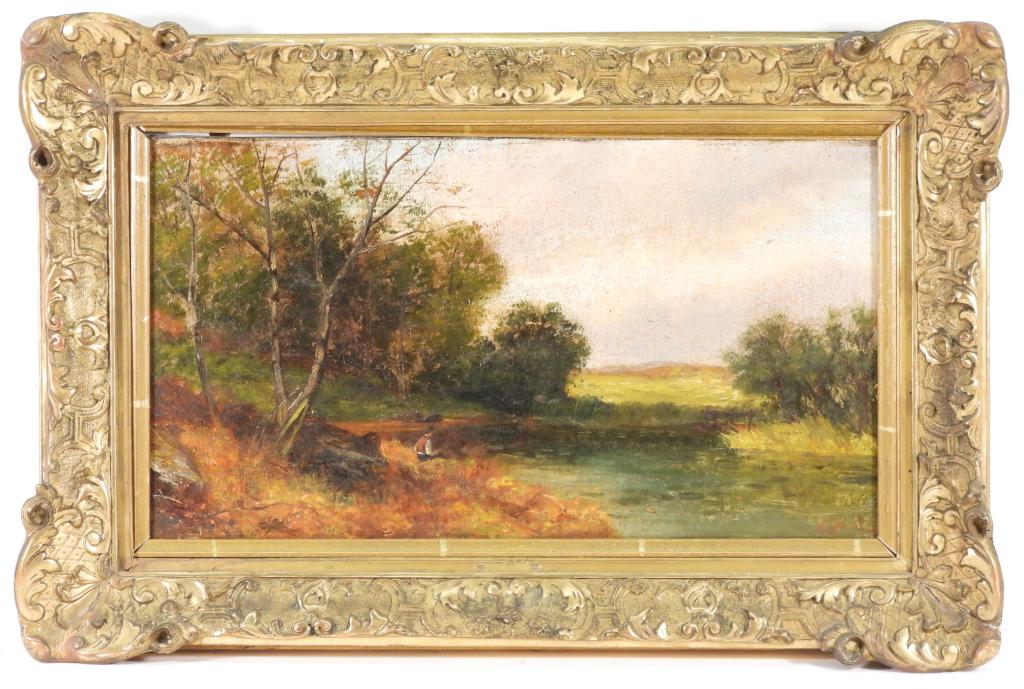 C. Austin River Landscape Painting (1 of 6)