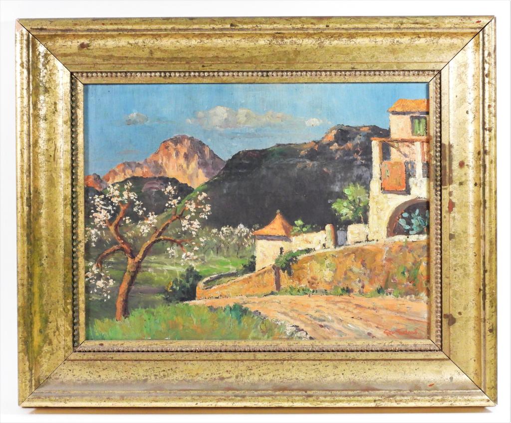 George Turland Goosey Townscape Painting (1 of 9)